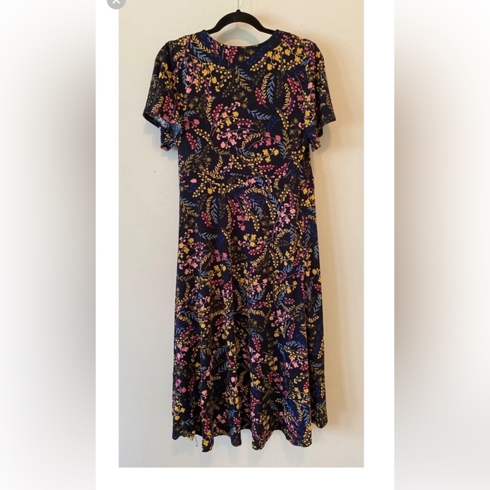 Motherhood Maternity Navy Floral Dress